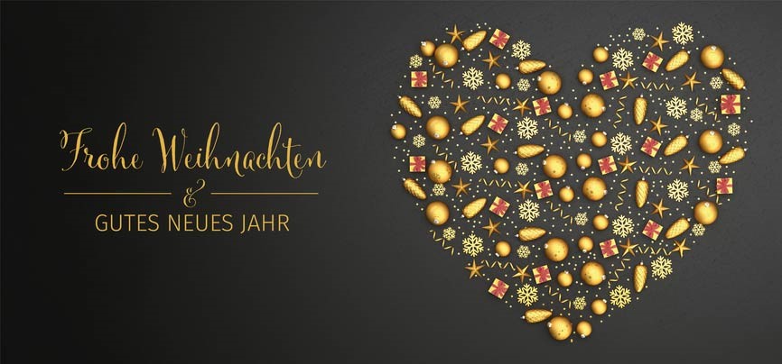 FROHE WEIHNACHTEN UND EINEN GUTEN RUTSCH